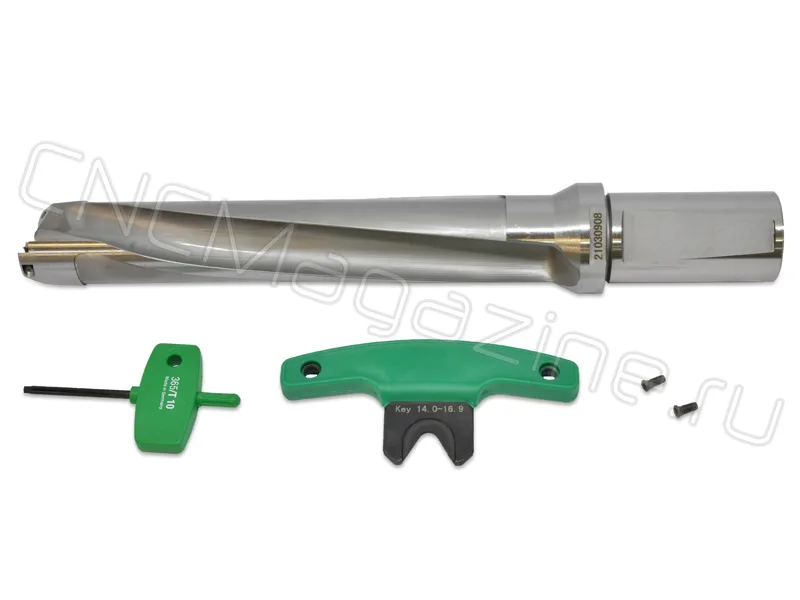 корпусное сверло с центрирующей головкой и пластинами FENGYI QD3200-32-5D-D15/W08, арт. 27048: фото 2