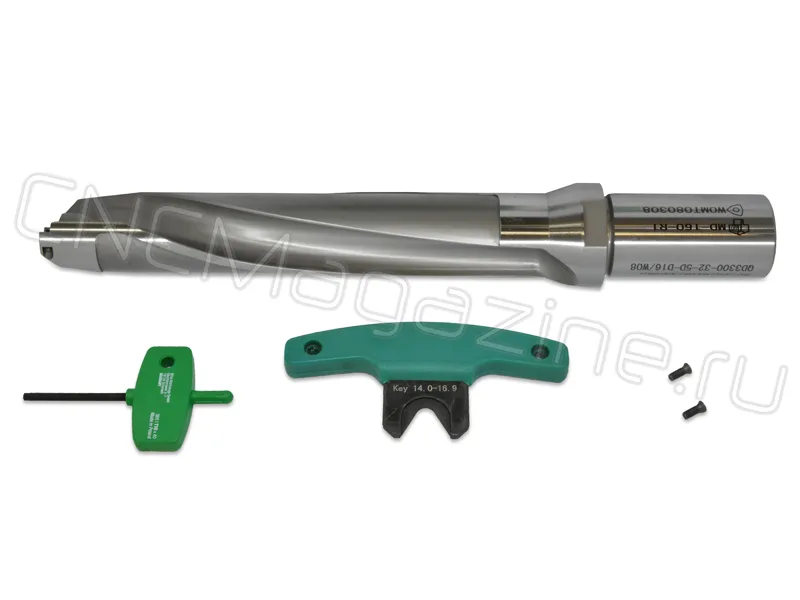 корпусное сверло с центрирующей головкой и пластинами FENGYI QD3300-32-5D-D16/W08, арт. 27049: фото 2
