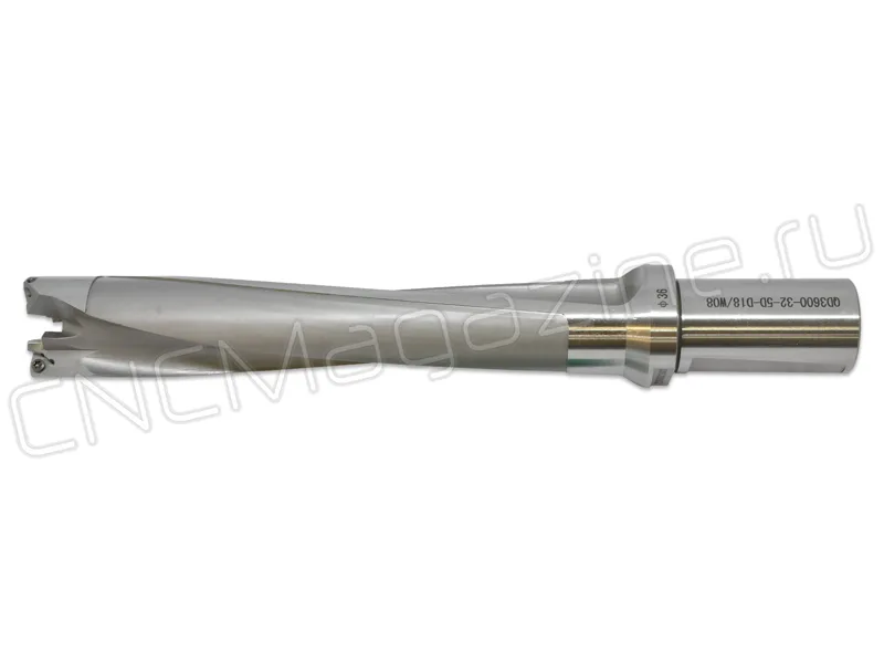 корпусное сверло с центрирующей головкой и пластинами FENGYI QD3600-32-5D-D18/W08, арт. 27053
