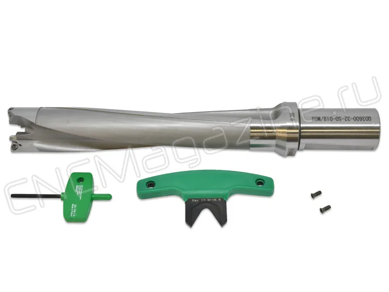 корпусное сверло с центрирующей головкой и пластинами FENGYI QD3600-32-5D-D18/W08, арт. 27053: фото 2