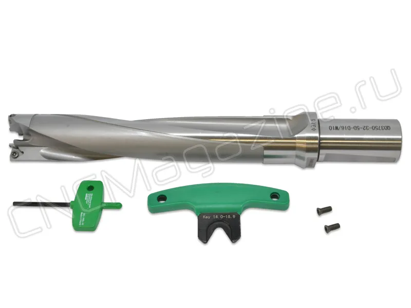 корпусное сверло с центрирующей головкой и пластинами FENGYI QD3750-32-5D-D16/W10, арт. 27056: фото 2