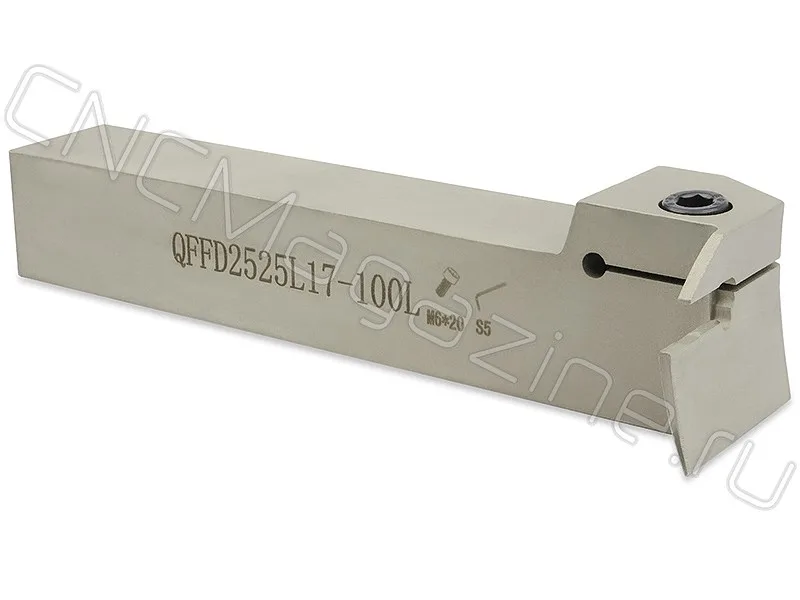 резец канавочный CNCM QFFD2525L17-100L, арт. 16843