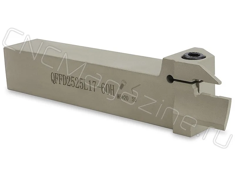 резец канавочный CNCM QFFD2525L17-60H, арт. 04933