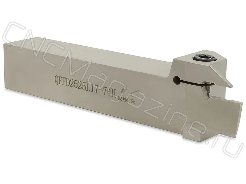 резец канавочный CNCM QFFD2525L17-74H, арт. 16853