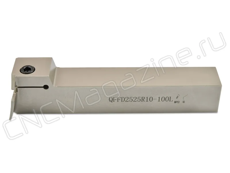 резец канавочный CNCM QFFD2525R10-100L, арт. 05898