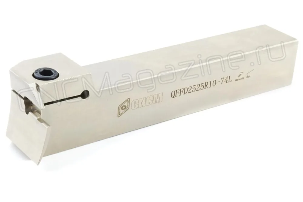 резец канавочный CNCM QFFD2525R10-74L, арт. 02268