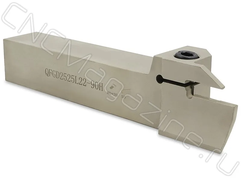 резец канавочный CNCM QFGD2525L22-90H, арт. 07495