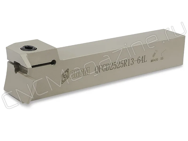 резец канавочный CNCM QFGD2525R13-64L, арт. 16881