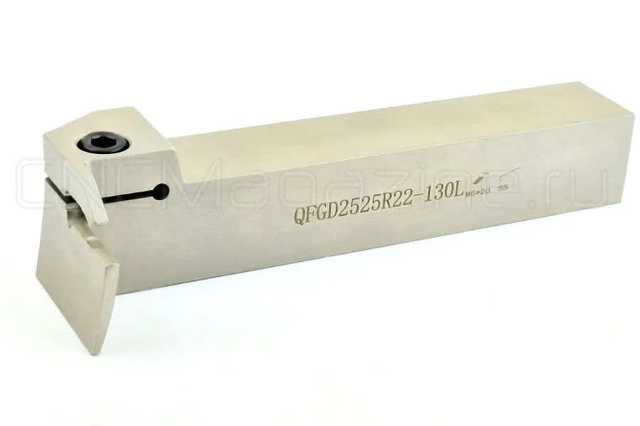резец канавочный CNCM QFGD2525R22-130L, арт. 02589
