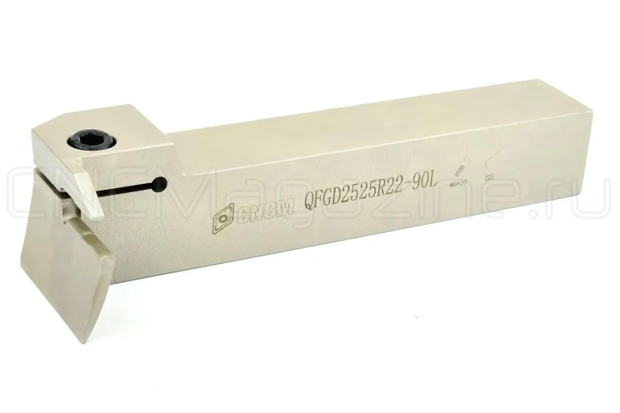 резец канавочный CNCM QFGD2525R22-90L, арт. 02366