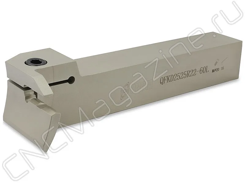 резец канавочный CNCM QFKD2525R22-60L, арт. 16899