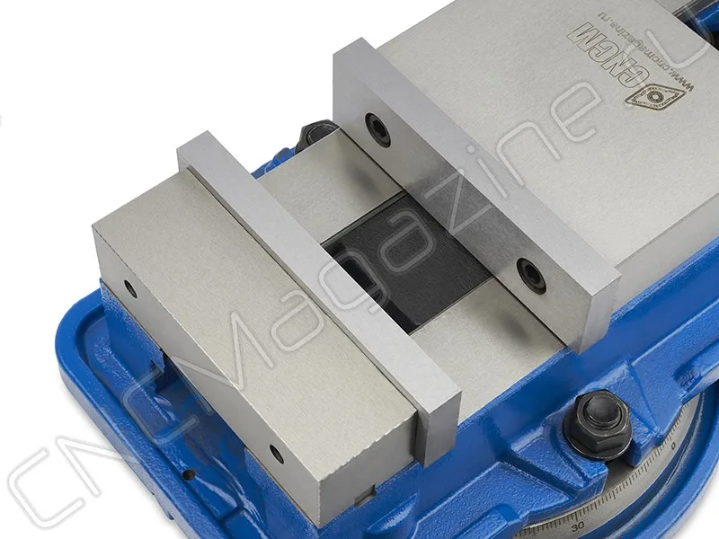 Тиски станочные поворотные жестко фиксирующие QM16160L CNCM, арт. 08515: фото 4
