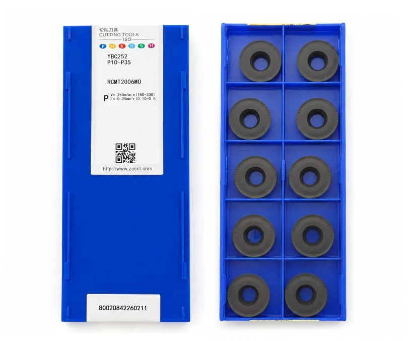 Пластина токарная для точения ZCC CT RCMT2006MO-YBC252, арт. 00126680: фото 2