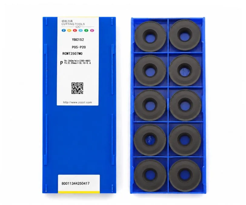 Пластина токарная для точения ZCC CT RCMT2507MO-YBC152, арт. 00126681: фото 2