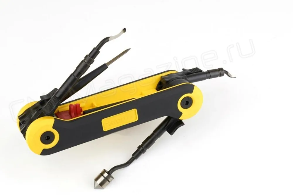 RG1000GT PocketBurr – Универсальный складной инструмент для снятия заусенцев GRATTEC, арт. 04202