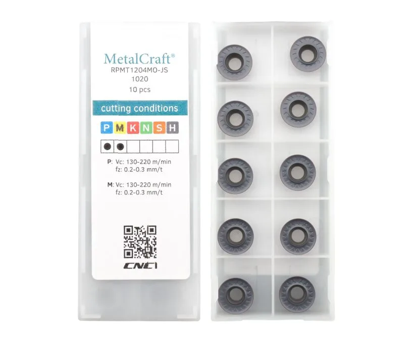 Пластина фрезерная MetalCraft RPMT1204MO-JS-1020, арт. 00083239: фото 2