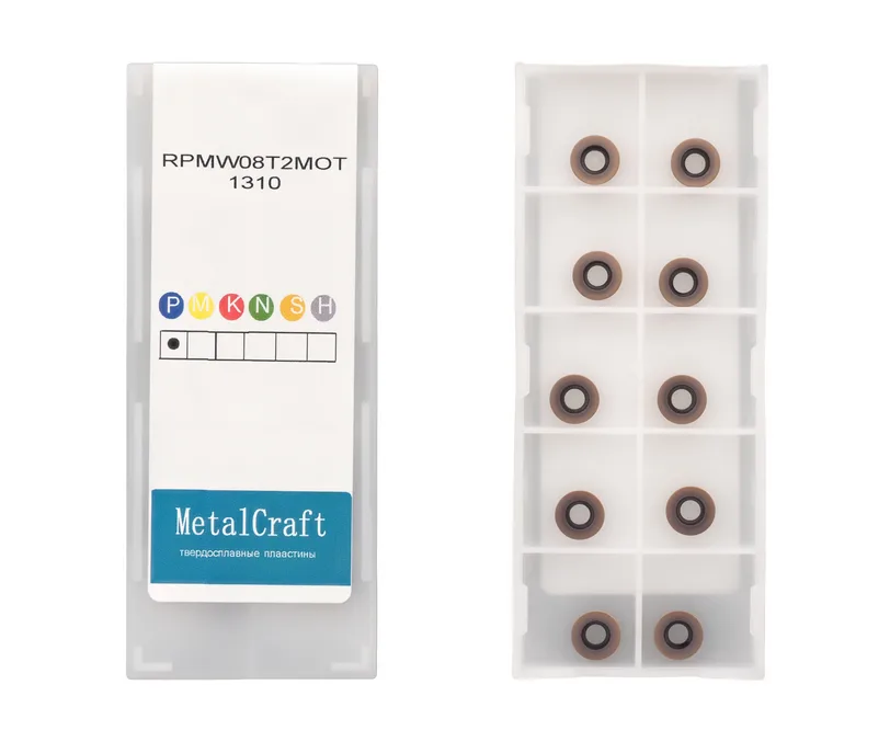 Пластина фрезерная MetalCraft RPMW08T2MOT-1310, арт. 00087405: фото 2