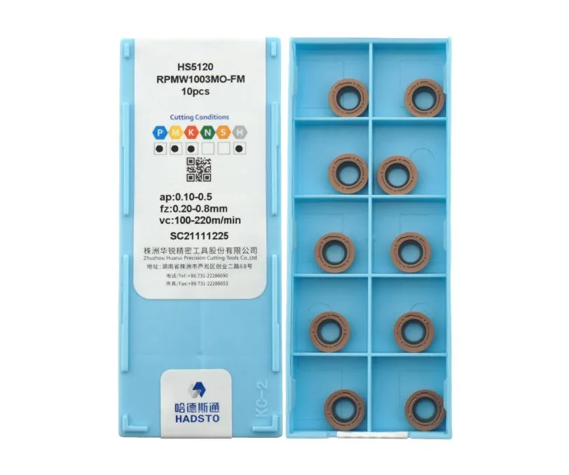 Пластина фрезерная HADSTO RPMW1003MO-FM-HS5120, арт. 00071469: фото 2