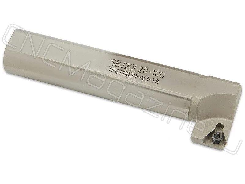 резец (державка) для расточной головки левый CNCM SBJ20L20-100L, арт. 07995