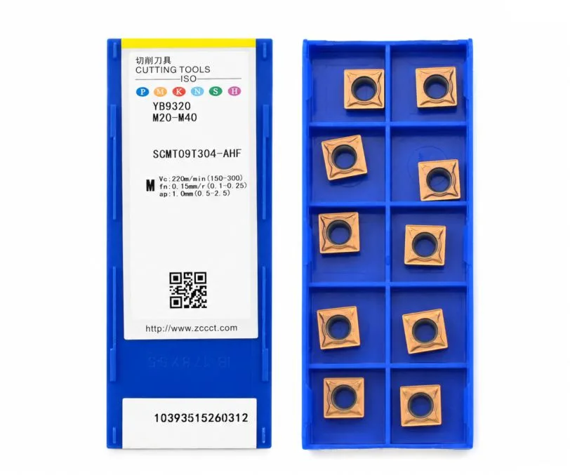 Пластина токарная для точения ZCC CT SCMT09T304-AHF-YB9320, арт. 00126871: фото 2