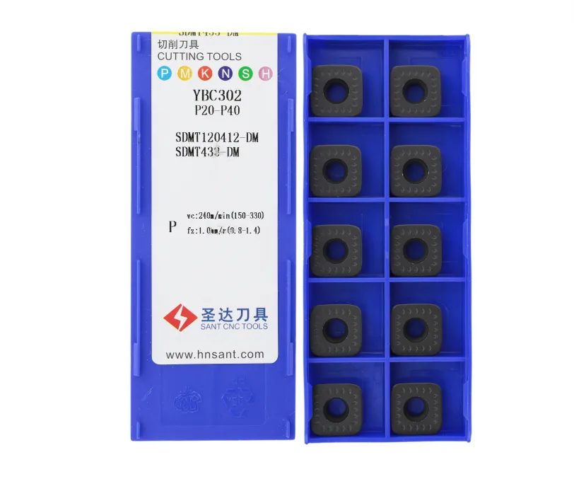 Пластина фрезерная ZCC CT SDMT120412-DM-YBC302, арт. 00064060: фото 2