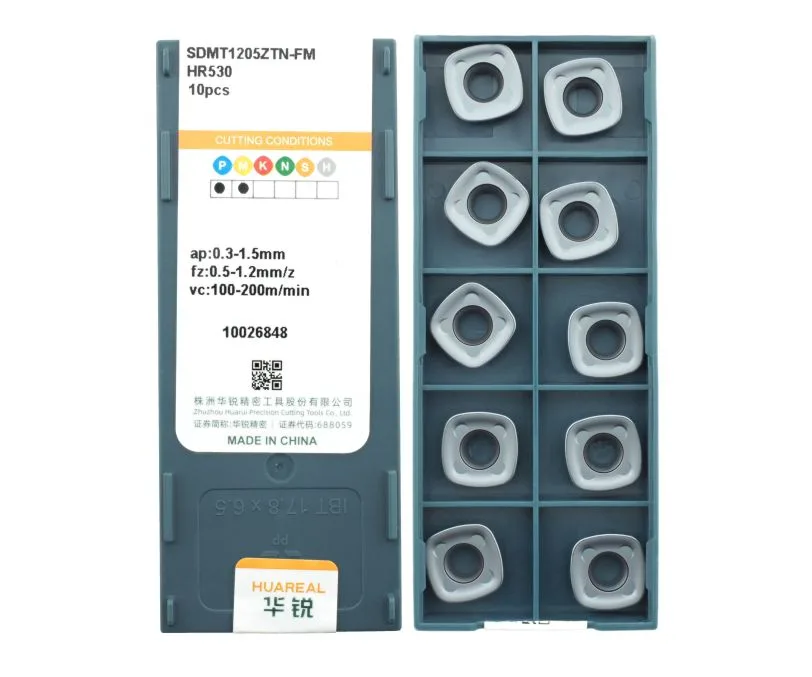 Пластина фрезерная HUAREAL SDMT1205ZTN-FM-HR530, арт. 00081489: фото 2