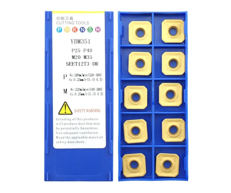 Пластина фрезерная ZCC CT SEET12T3-DR-YBM351, арт. 00065956: фото 3