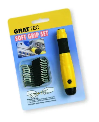 Набор для снятия заусенцев SOFT GRIP "B" GRATTEC SG2001GT1, арт. 01017