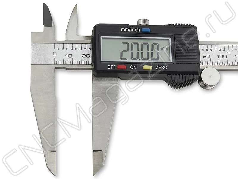 Штангенциркуль цифровой ШЦЦ 300х0.01 и 12"х0.0005" (уценка) Intool, арт. 15061: фото 3