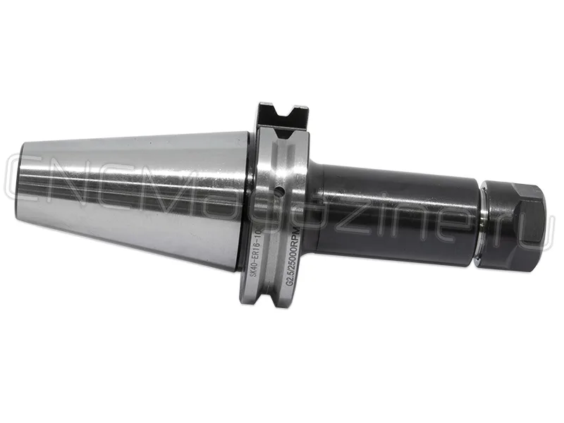 SK40-ER16-100 10PCS Патрон с набором цанг 10 шт (d1-10 мм) CNCM, арт. 26583: фото 2