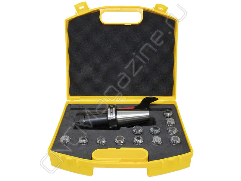 SK40-ER20-100 12PCS Патрон с набором цанг 12 шт (d2-13 мм) CNCM, арт. 26585: фото 4