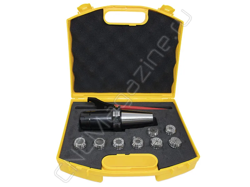SK40-ER25-100 8PCS Патрон с набором цанг 8 шт (d3/4/5/8/10/12/14/16 мм) CNCM, арт. 26587: фото 4