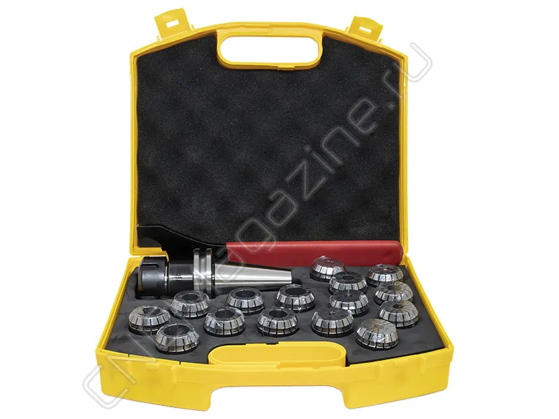 SK40-ER32-70 15PCS Патрон с набором цанг 15 шт (d6-20 мм) CNCM, арт. 26589: фото 4