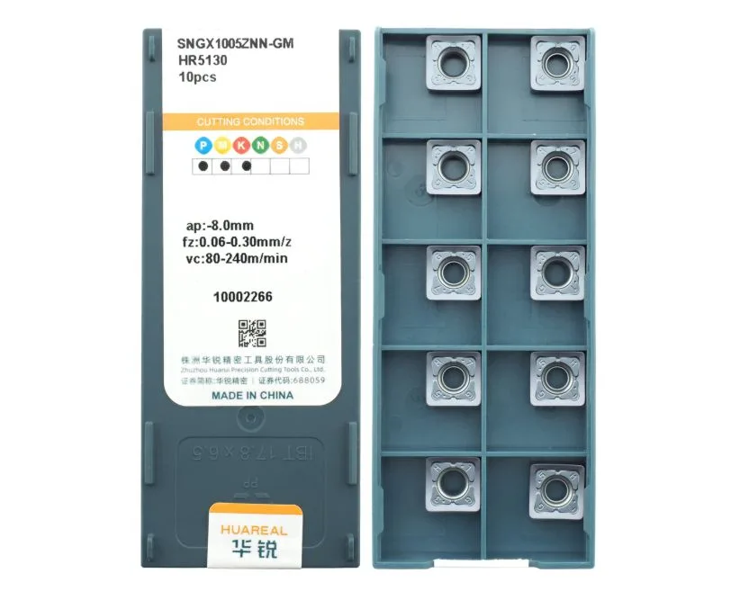 Пластина фрезерная HUAREAL SNGX1005ZNN-GM-HR5130, арт. 00081853: фото 2