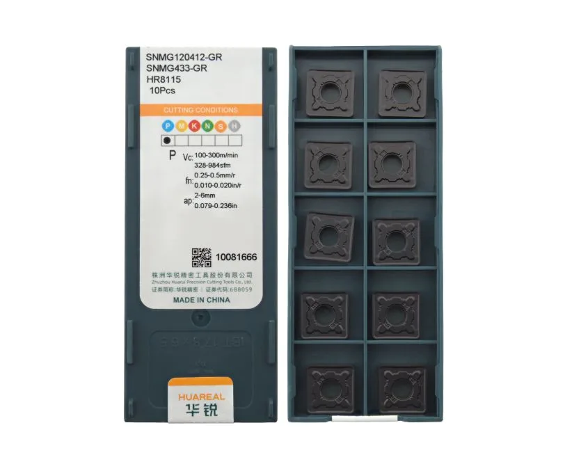 Пластина токарная для точения HUAREAL SNMG120412-GR-HR8115, арт. 00086047: фото 2