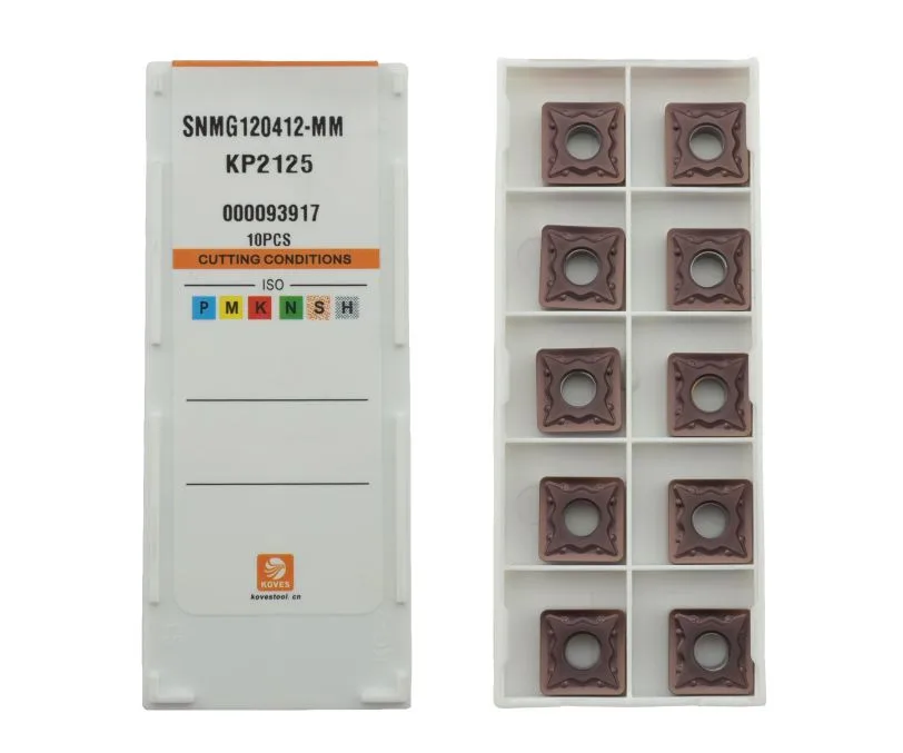 Пластина токарная для точения KOVES SNMG120412-MM-KP2125, арт. 00077384: фото 2