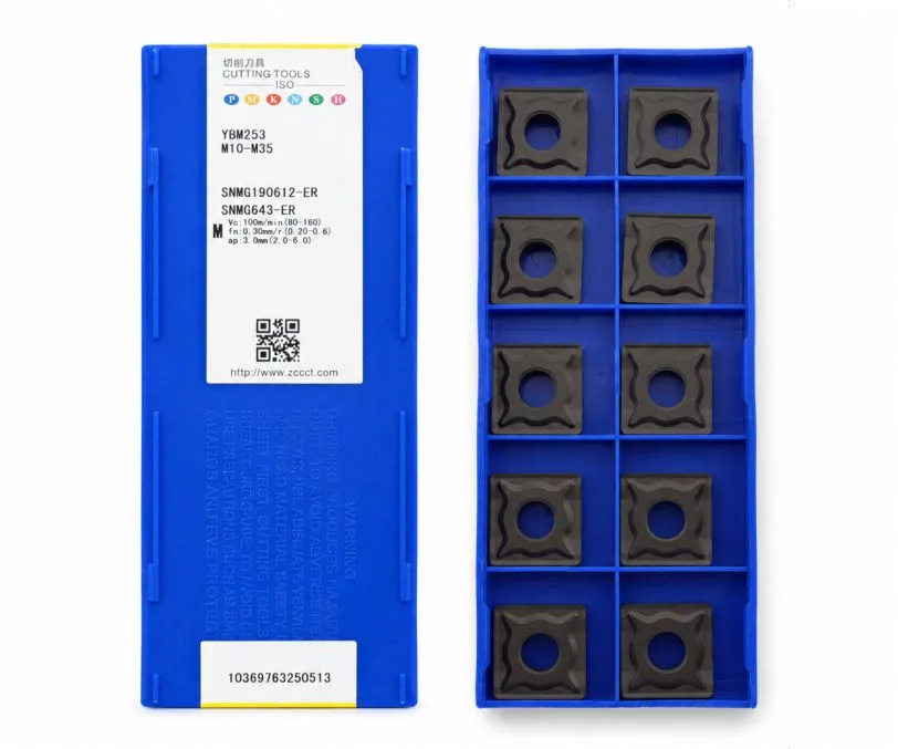 Пластина токарная для точения ZCC CT SNMG190612-ER-YBM253, арт. 00126707: фото 2