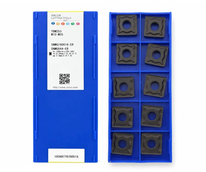 Пластина токарная для точения ZCC CT SNMG190616-ER-YBM253, арт. 00126708: фото 2