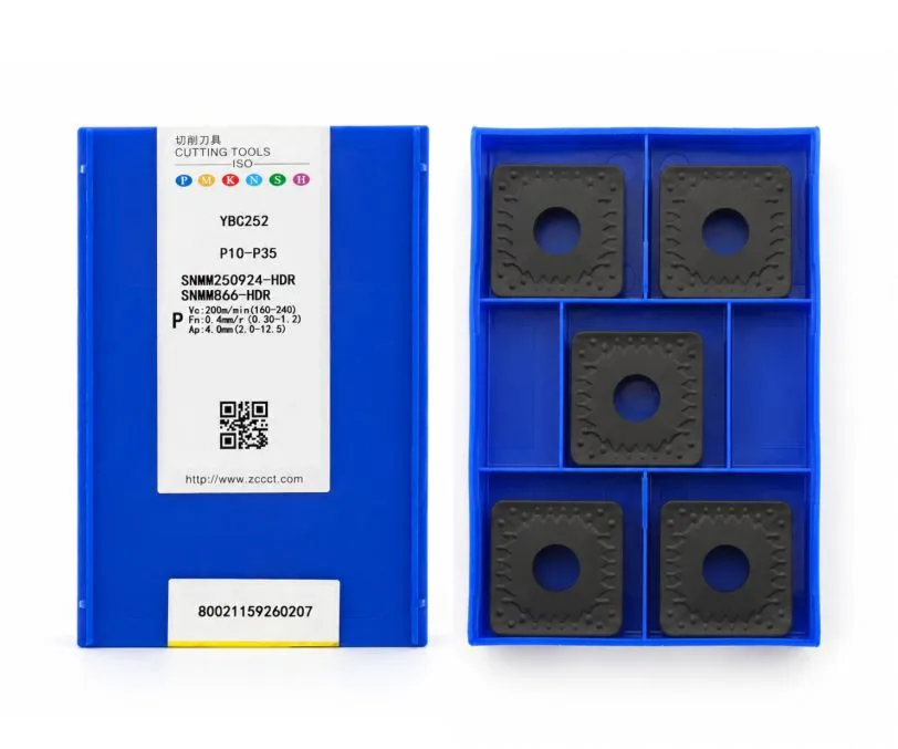 Пластина токарная для точения ZCC CT SNMM250924-HDR-YBC252, арт. 00126834: фото 2