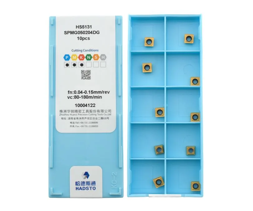 Пластина для сверления HADSTO SPMG050204DG-HS5131, арт. 00071446: фото 2