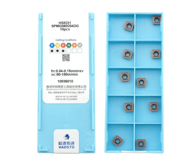 Пластина для сверления HADSTO SPMG060204DG-HS5231, арт. 00071447: фото 2