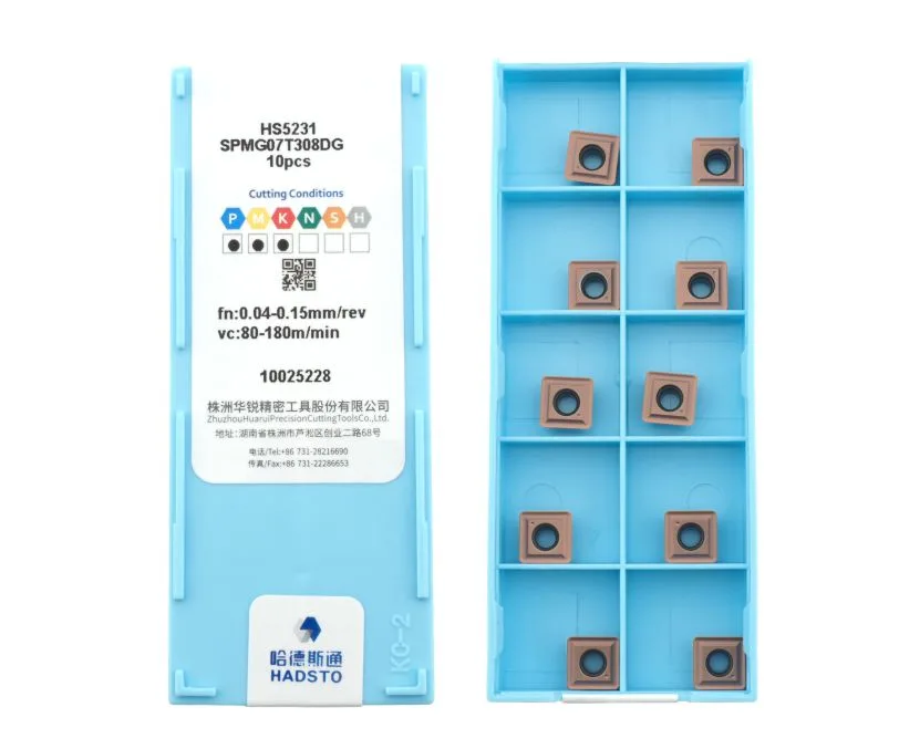 Пластина для сверления HADSTO SPMG07T308DG-HS5231, арт. 00079402: фото 2