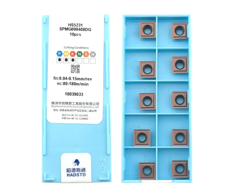 Пластина для сверления HADSTO SPMG090408DG-HS5231, арт. 00071450: фото 2