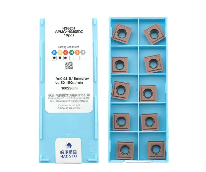 Пластина для сверления HADSTO SPMG110408DG-HS5231, арт. 00079400: фото 2
