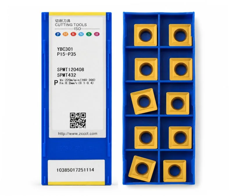 Пластина фрезерная ZCC CT SPMT120408-YBC301, арт. 00126827: фото 2