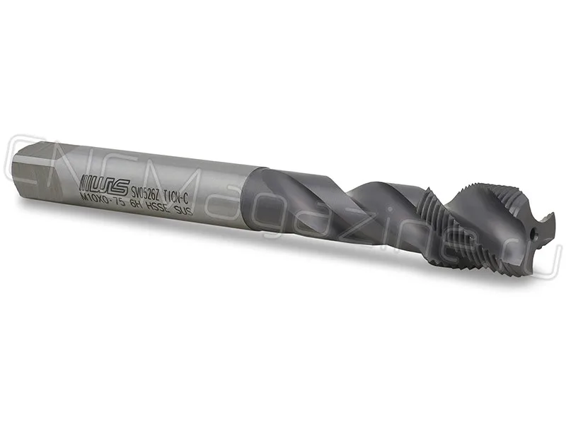 Метчик M10х0.75 HSS-E 6H со спиральной канавкой, (38), SUS TiAlN (TiCN-C) STA02010075 WILSON, арт. 21131