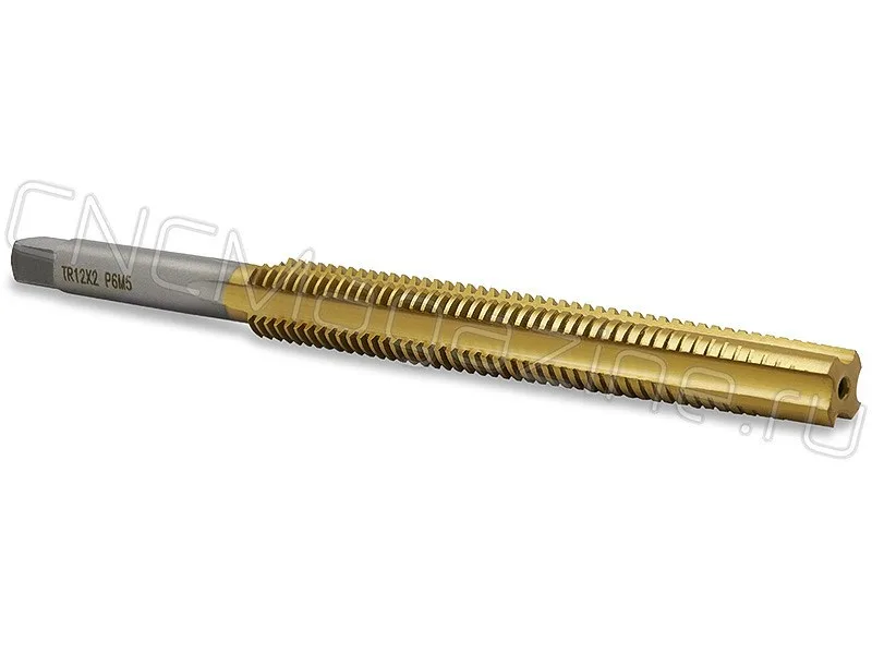 Метчик трапецеидальный Tr12х2 L=114.5 HSS TiN (T01TR01202) CNCM, арт. 21148
