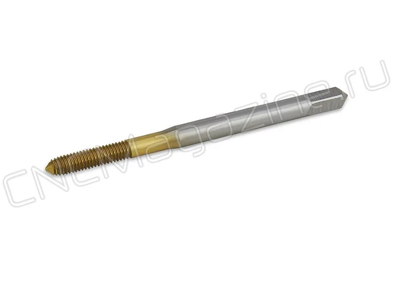 Метчик раскатник М2.5х0.45 HSS-E TiN T02R0025 машинный CNCM, арт. 14946