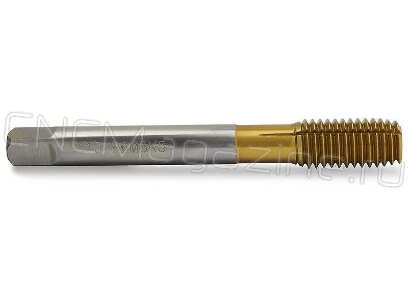 Метчик раскатник M10х1.5 HSS-E TiN T02R0100 машинный CNCM, арт. 17467