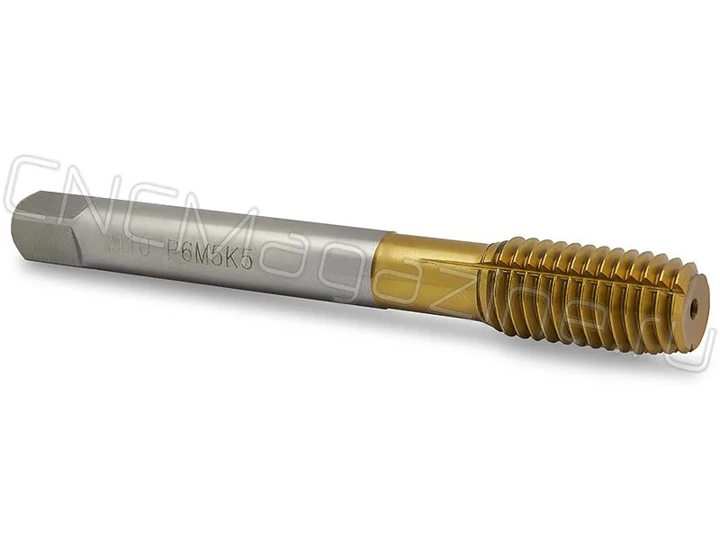 Метчик раскатник M10х1.5 HSS-E TiN T02R0100 машинный CNCM, арт. 17467: фото 2